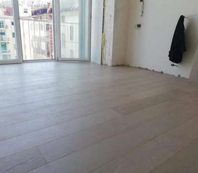 Rovere spazzolato parquet sbiancato Pesaro